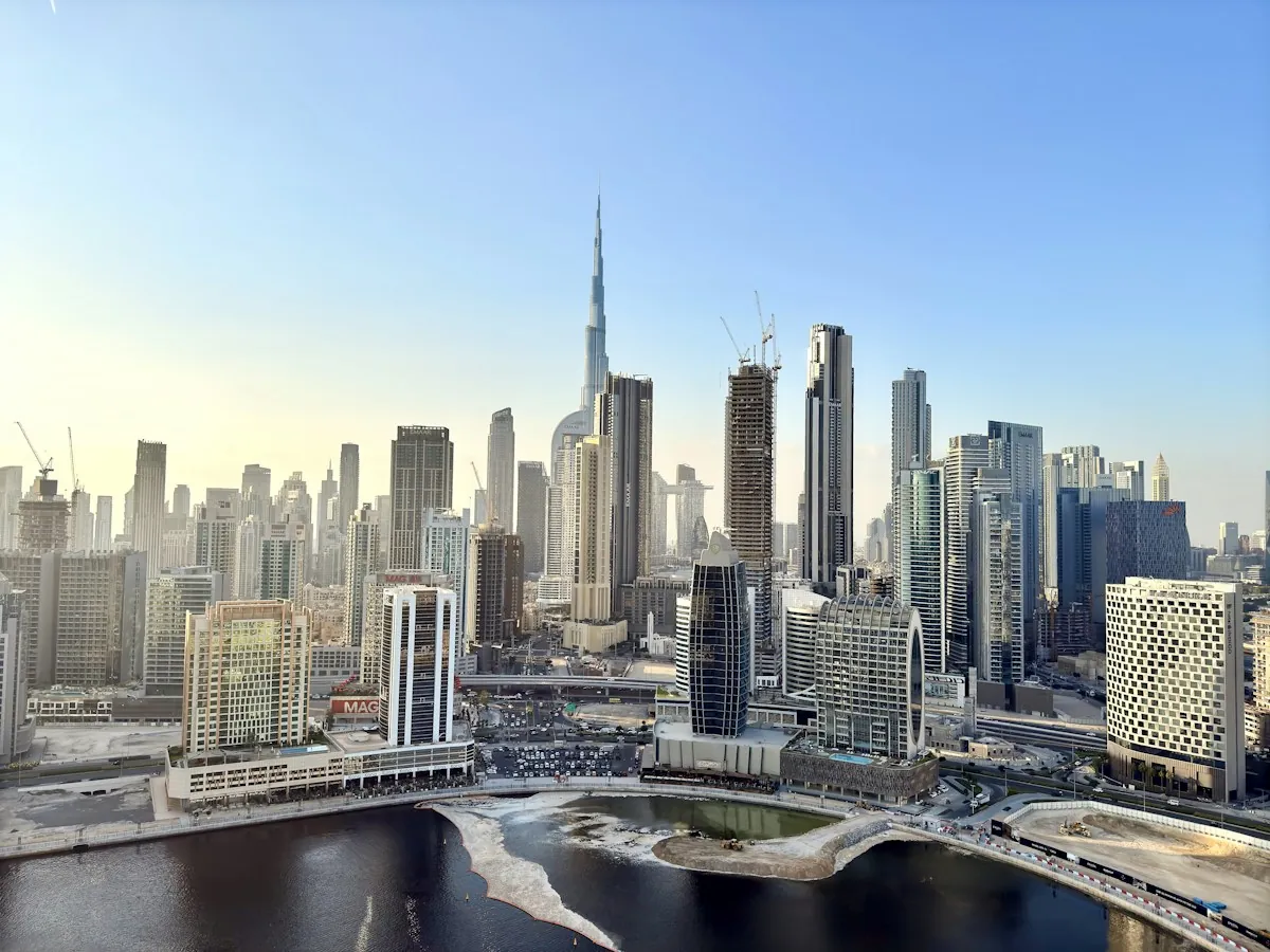 Dubai şehir silüeti