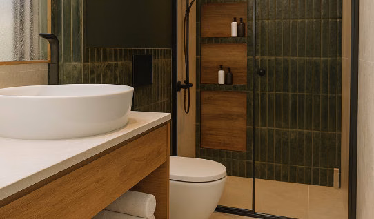 Banyo ve duş (mimari görselleştirme)